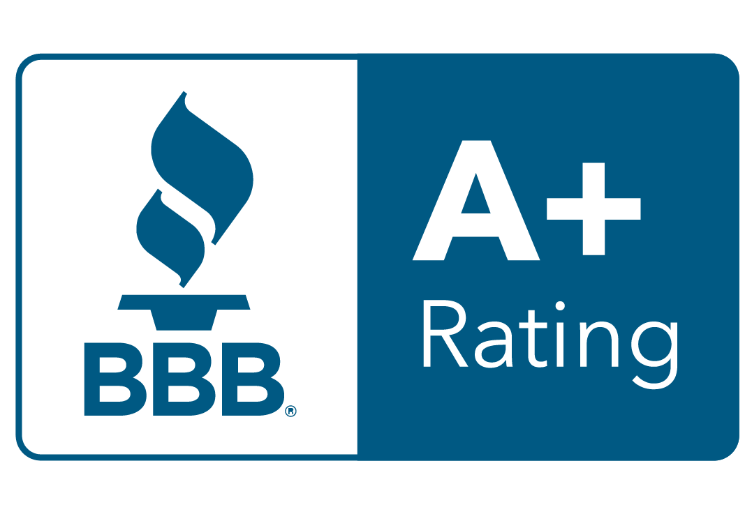 Better Business Bureau A+ accredited business rating logo