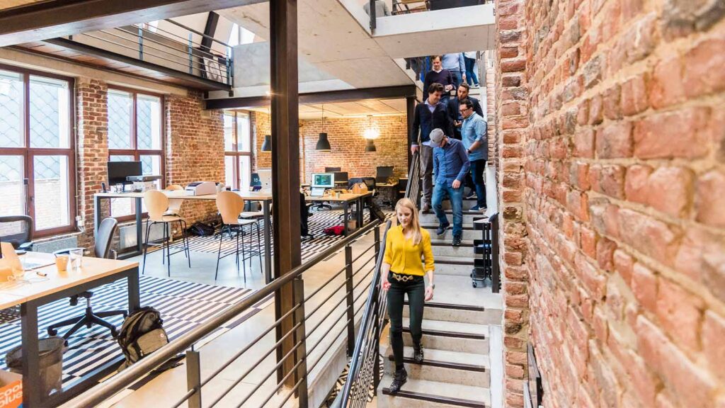 office building for AI-powered title search