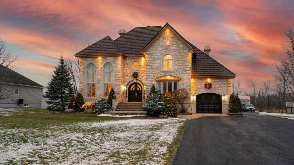 Elegant house with sunset backdrop.Nationwide Title Searches: 5 Key Coverage Gaps & Local Power